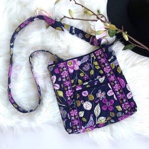 Vera bradley blue nightingale crossbody